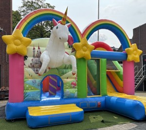 UNICORN-SPRINGKUSSEN-MULTIPLAY-LEMMER-JOURE-HEERENVEEN-SNEEK-GROU-AKKRUM-BOLSWARD-HUREN-getup-verhuur-scharsterbrug-friesland-JOURE-glijbaan