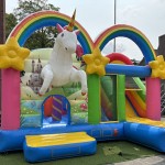 UNICORN-SPRINGKUSSEN-MULTIPLAY-LEMMER-JOURE-HEERENVEEN-SNEEK-GROU-AKKRUM-BOLSWARD-HUREN-getup-verhuur-scharsterbrug-friesland-JOURE-glijbaan