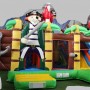 Piraat boot glijbaan multiplay springkussen luchtkussen verhuur huren heerenveen oudeschoot mildam voorzijde