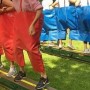 loopbroek idee parcours afleggen team wedstrijd competitie zeskamp meerkamp teambuilding