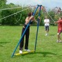 lopende A teamwork parcours zeskamp meerkamp teambuilding competitie wedstrijd familiedagen buurtfeesten getup huren verhuur joure scharsterbrug lemmer makkum drachten heerenveen wolvega friesland sneek bolsward wommels grou akkrum workum franeker leeuwarden